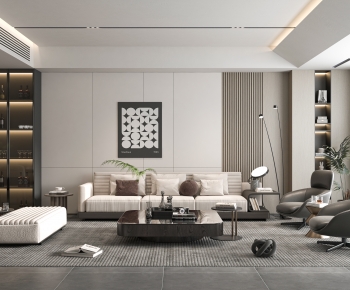 Modern A Living Room-ID:824656961