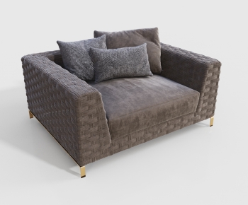 New Chinese Style Single Sofa-ID:691070082