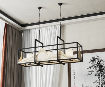 New Chinese Style Long Chandelier-ID:623908047