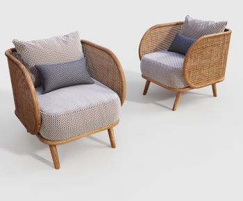 Wabi-sabi Style Lounge Chair-ID:613939056