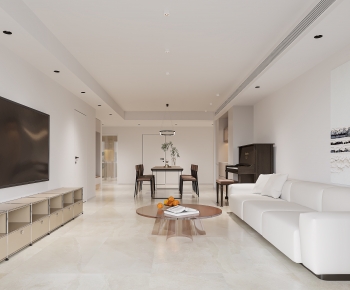 Modern A Living Room-ID:747509969