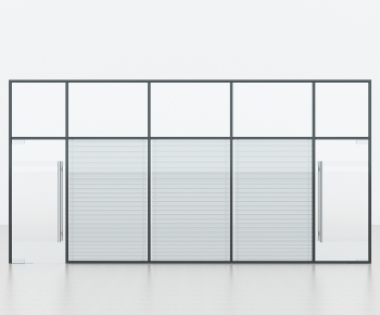 Modern Glass Screen Partition-ID:774446961
