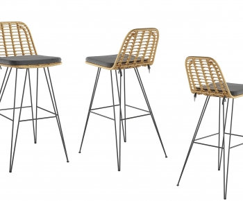 Nordic Style Bar Chair-ID:682212114