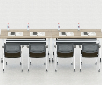 Modern Office Desk And Chair-ID:430009488