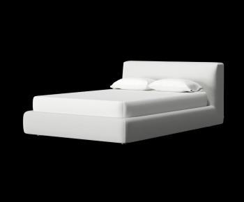 Modern Double Bed-ID:922672999