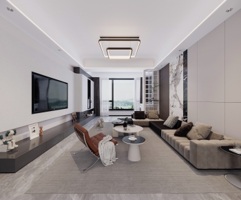 Modern A Living Room-ID:530275118