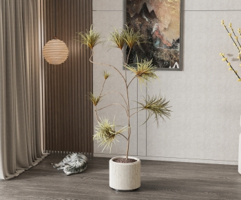 Modern Ground Green Plant Potted Plants-ID:572995901