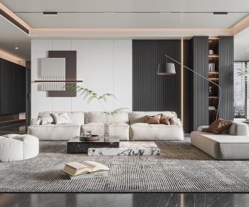 Modern A Living Room-ID:505913027