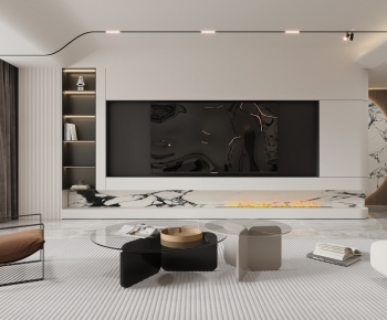 Modern A Living Room-ID:397972117