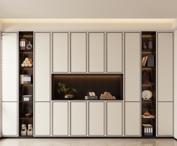 New Chinese Style Bookcase-ID:991985088