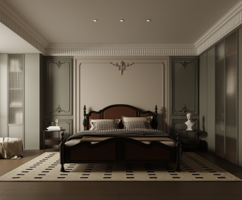 French Style Bedroom-ID:696082123