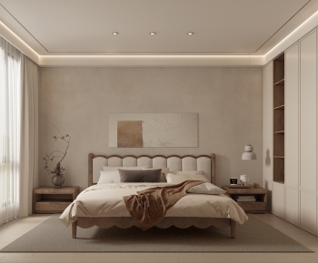 Wabi-sabi Style Bedroom-ID:148061041