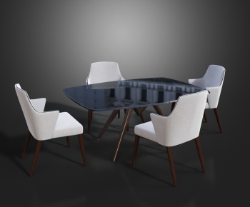 Modern Dining Table And Chairs-ID:593096027