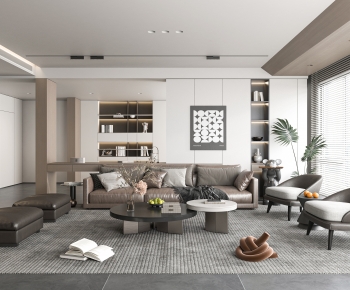 Modern A Living Room-ID:971015931