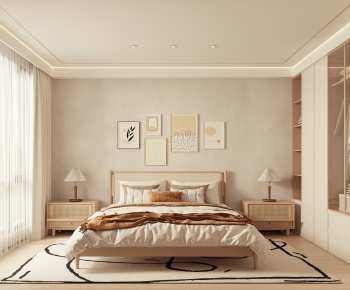 Modern Nordic Style Bedroom-ID:996936086
