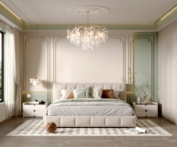 French Style Bedroom-ID:382359981