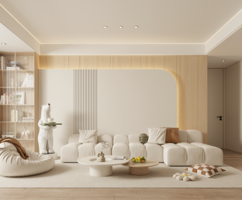 Modern A Living Room-ID:758270036