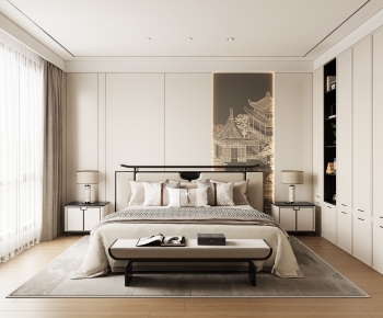 New Chinese Style Bedroom-ID:778896096