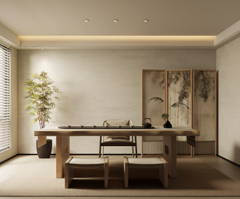 New Chinese Style Tea House-ID:989428049