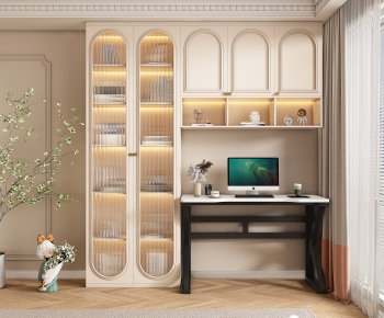 French Style Bookcase-ID:507955075