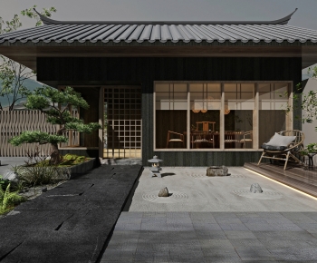 New Chinese Style Courtyard/landscape-ID:413307918