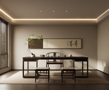 New Chinese Style Tea House-ID:593509733