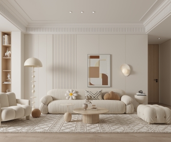 Modern A Living Room-ID:857914921