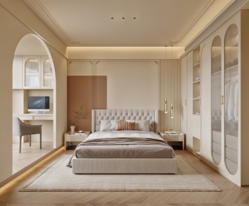 French Style Bedroom-ID:489331962