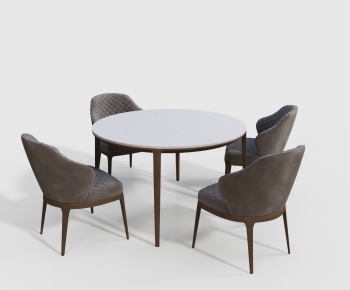 Nordic Style Dining Table And Chairs-ID:766594898