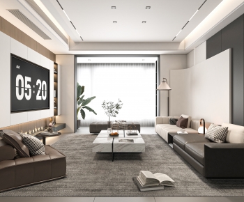 Modern A Living Room-ID:751111031