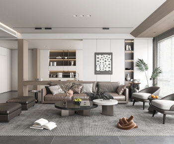 Modern A Living Room-ID:961894997