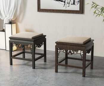 Chinese Style Sofa Stool-ID:910952098