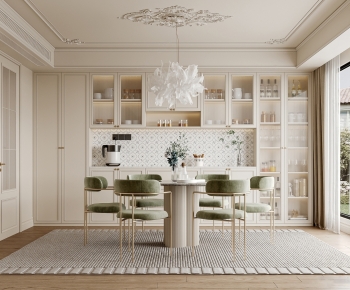 French Style Dining Room-ID:386921881
