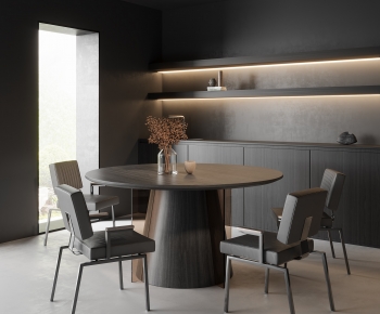 Modern Dining Table And Chairs-ID:682269101