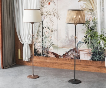 New Chinese Style Floor Lamp-ID:605532885