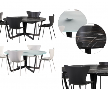 Modern Dining Table And Chairs-ID:667090899
