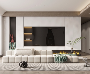 Modern A Living Room-ID:125540977