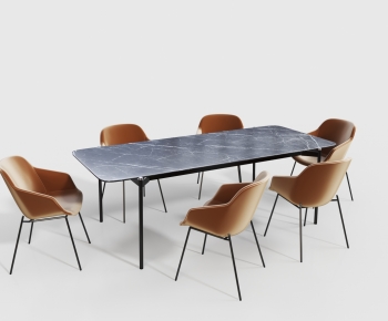 Modern Dining Table And Chairs-ID:414323095