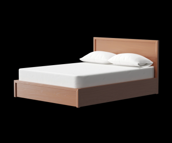 Modern Double Bed-ID:335170982