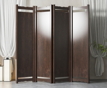 New Chinese Style Wooden Screen Partition-ID:123929027
