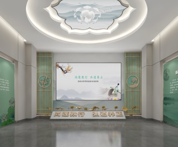 New Chinese Style Exhibition Hall-ID:901135929