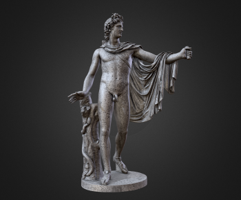 欧式古罗马人物雕塑-ID:663573034