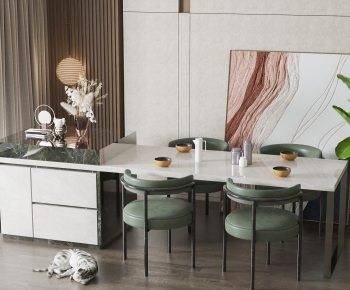 Modern Dining Table And Chairs-ID:731020066