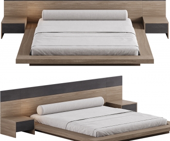 Modern Double Bed-ID:531749717