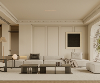 Wabi-sabi Style A Living Room-ID:875732907
