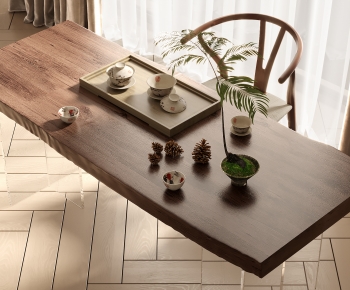 新中式茶桌椅-ID:410547976