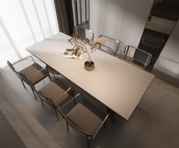 Modern Dining Table And Chairs-ID:275577073