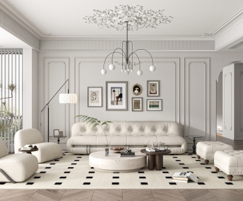 French Style A Living Room-ID:168248892