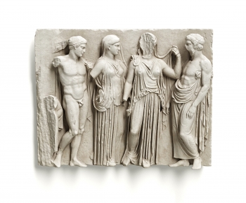 欧式希腊阁楼浮雕墙板-ID:526434902
