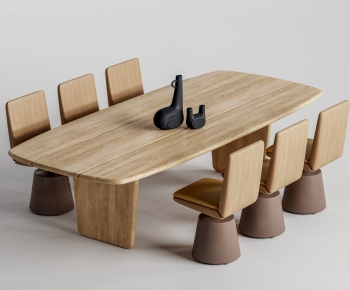 Modern Dining Table And Chairs-ID:736080885